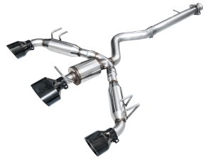 Toyota GR Corolla Performance Exhaust - AWE Tuning - Track Edition - Diamond Black - `23-`27